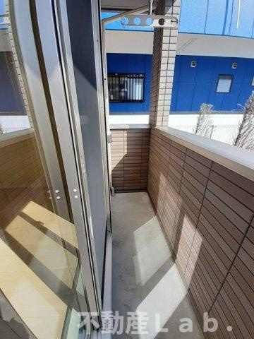 ユニバースハウスⅡのバルコニー