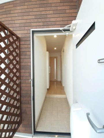 オークスレジデンスⅢの玄関