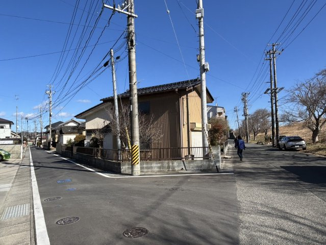 植田町南町　94坪の前面道路含む現地写真