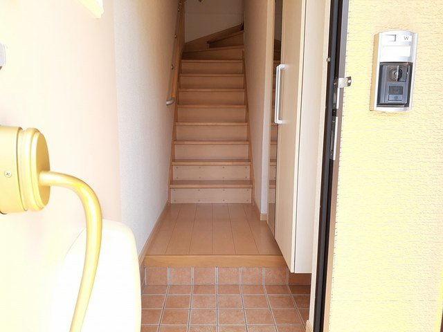 スパシアス　Ｗの玄関