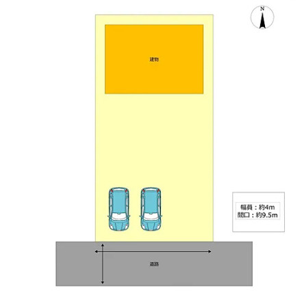玉村町下之宮　中古1599の区画図
