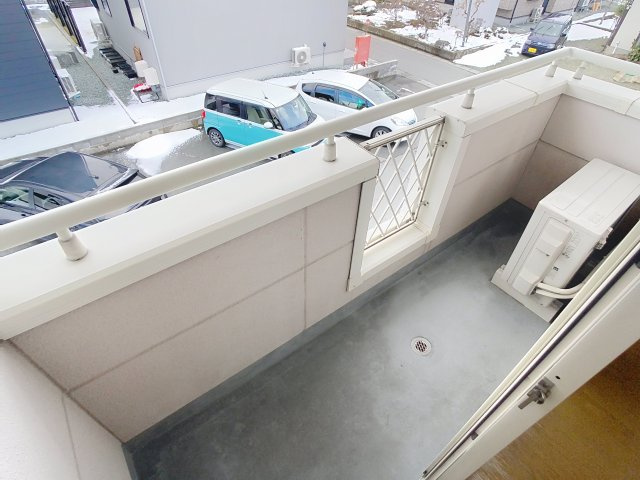 グレープハウスTAJIMAのバルコニー