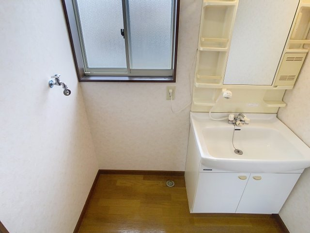 グレープハウスTAJIMAの洗面所