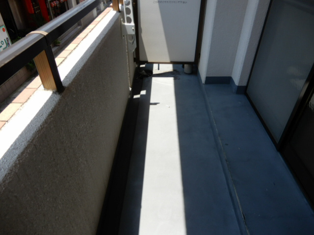 エテルノ・スクウェア弐番館のバルコニー