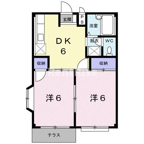 エルディム若宮の間取り|間取図