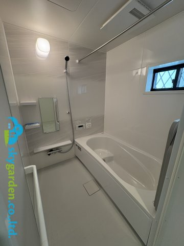 藤沢市辻堂太平台　新築戸建　全5棟4号棟の浴室|浴室乾燥機能付き　追炊き機能付きのシステムバス