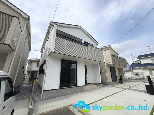 藤沢市辻堂太平台　新築戸建　全5棟4号棟の外観|外観もきれいです