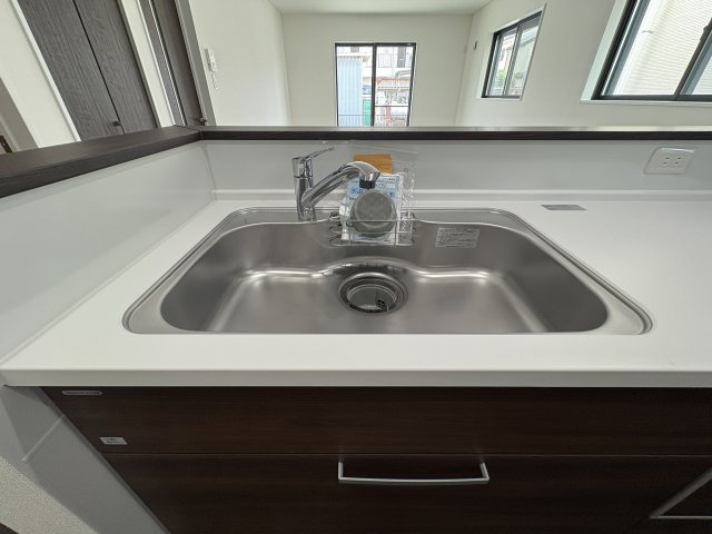 藤沢市辻堂太平台　新築戸建　全5棟4号棟のキッチン|キッチンシンク