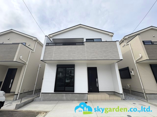 藤沢市辻堂太平台　新築戸建　全5棟4号棟の外観|外観は落ち着いています