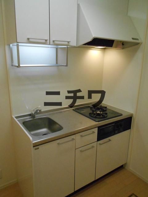 Ｊアズーリのキッチン|★グリル付2口ガスシステムキッチン★