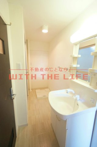 シルクコーポ諏訪野【キャキャッシュバック対象物件】の洗面所|使いやすい洗面所です