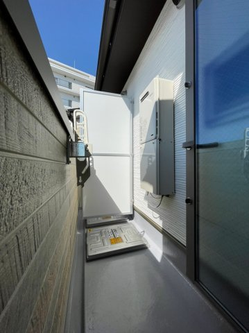 ワコーレヴィアーノ垂水塩屋町のバルコニー