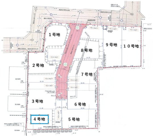 土地/清瀬市下宿１丁目の地図|建築条件無し！