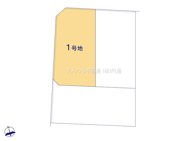 ファーストタウン日比津町の区画図