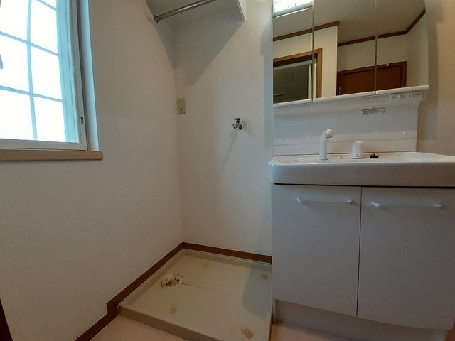 ソレイユの洗面所