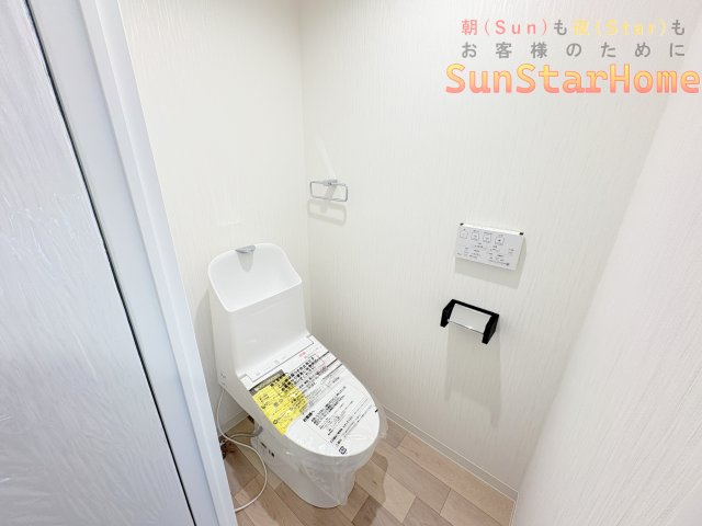 【※サンスターホーム限定物件】ライオンズガーデン多摩川河辺　リノベーション済みのトイレ