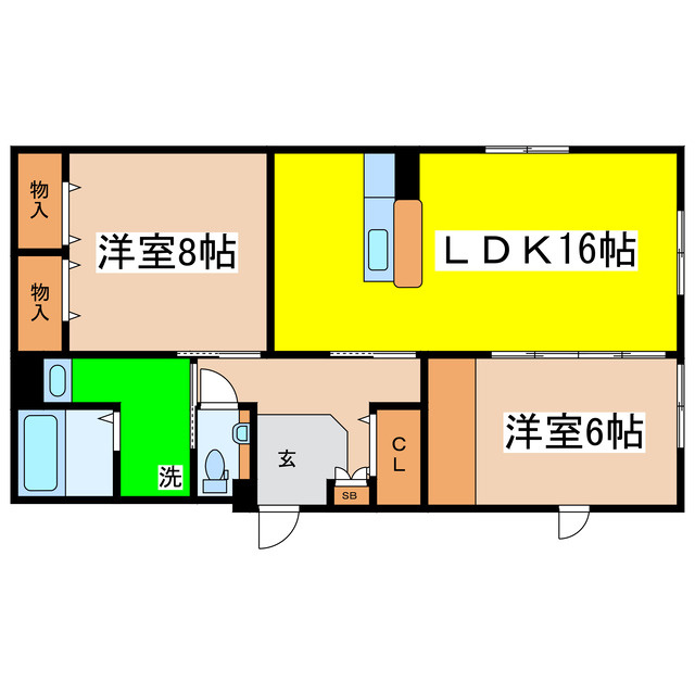 コートロティの間取り