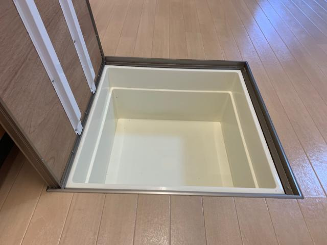 ハイツユニベールの収納|床下収納庫