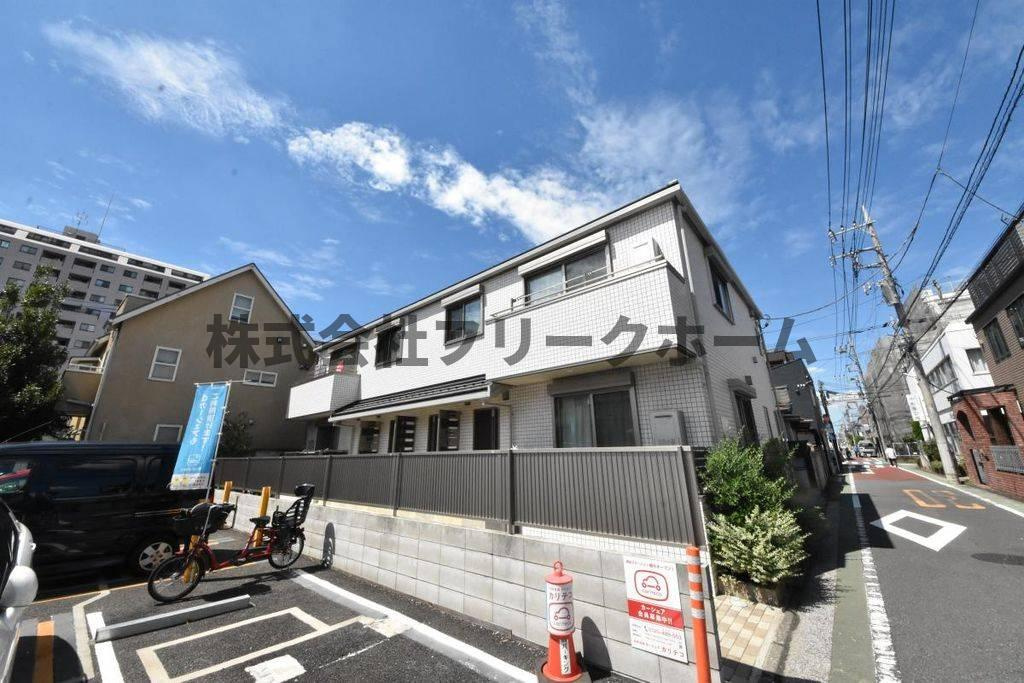 武蔵野市中町１丁目のアパートの外観