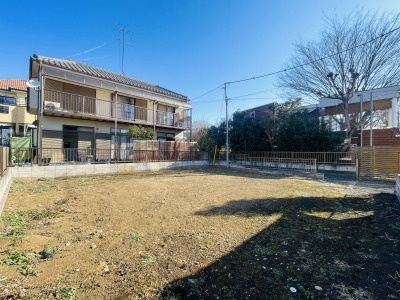 あきる野市草花　売地の外観