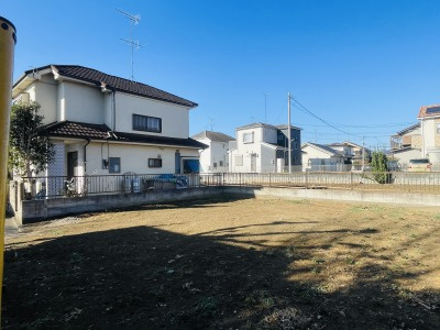 あきる野市草花　売地の外観