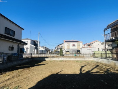 あきる野市草花　売地の外観