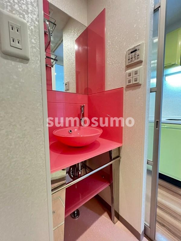 ル・パピヨンBCの洗面所