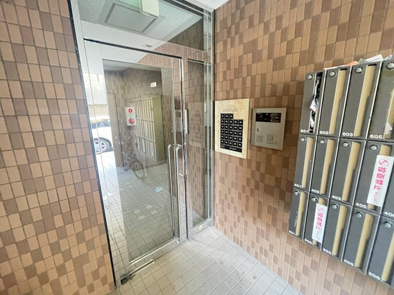 リバパレス靭公園のセキュリティ