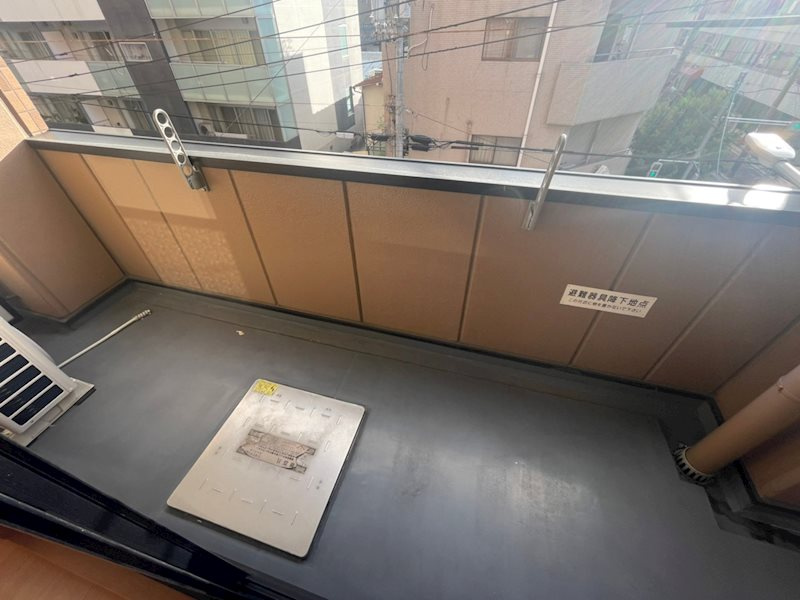 リバパレス靭公園のバルコニー|バルコニーからの眺めを楽しみながら食事をしませんか