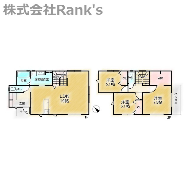 明石市東野町の間取り|間取り図はコチラ♪