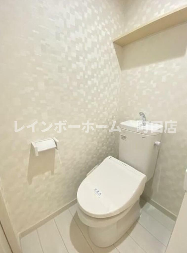 キュステ※初期費用分割後払いサービス利用可能物件のトイレ