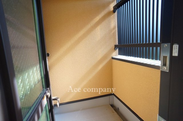 【バルコニー】 | 八尾市太田6丁目 | 2階リビングに面したインナーバルコニー☆西向きです☆