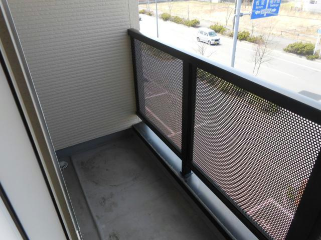 コーポブレーメンＤ館のバルコニー