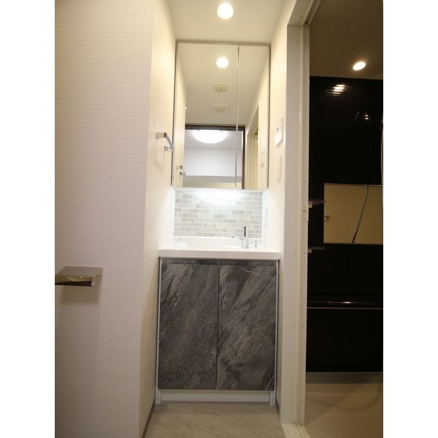 プレール・ドゥーク本所吾妻橋Ⅵの独立洗面台