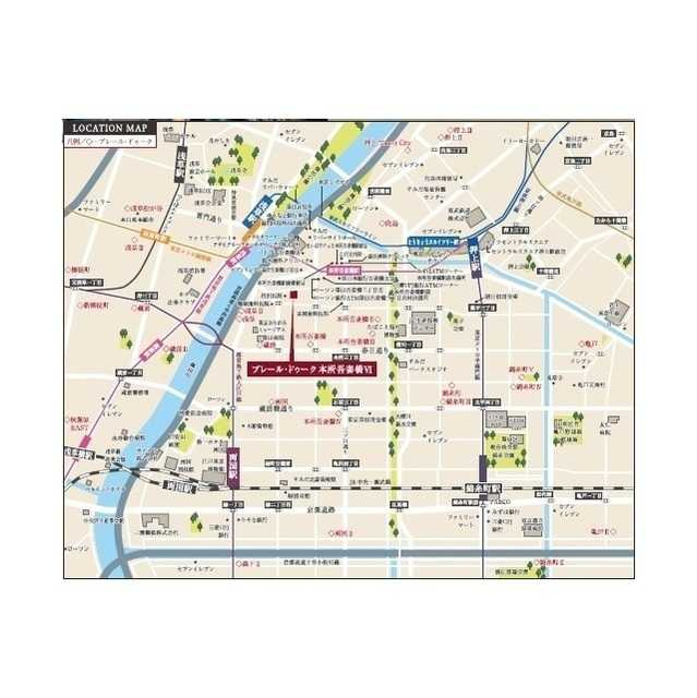 プレール・ドゥーク本所吾妻橋Ⅵの地図