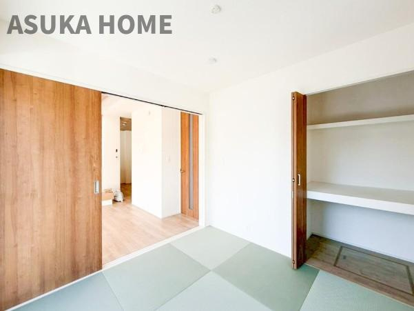 旭区中沢３丁目2期戸建ての収納|各居室に収納があるので、広く居室が使えそうですね♪