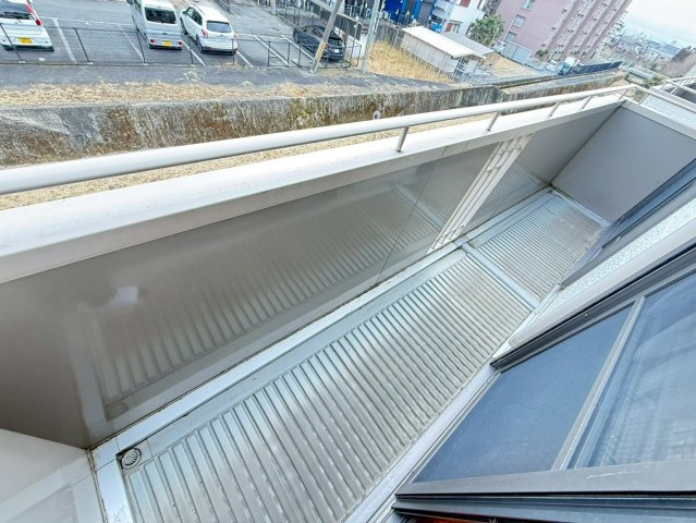 リバーサイドスクエアのバルコニー