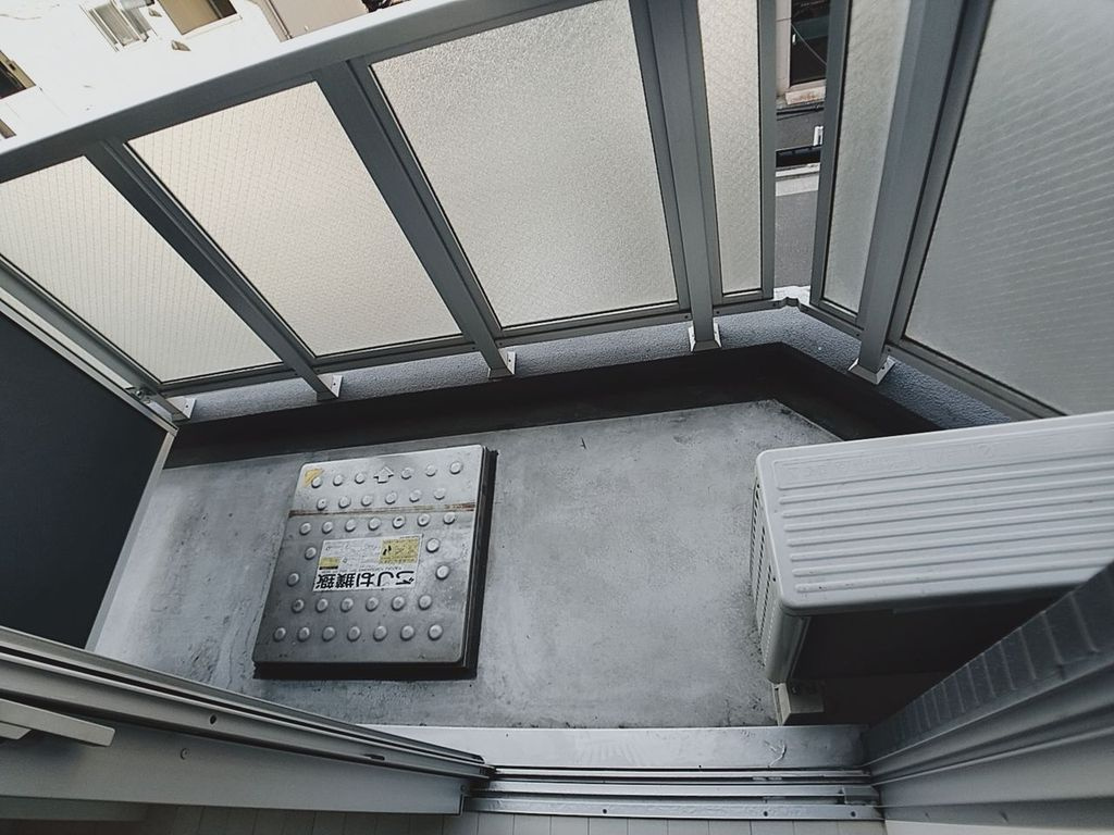 リヴシティ両国弐番館のバルコニー