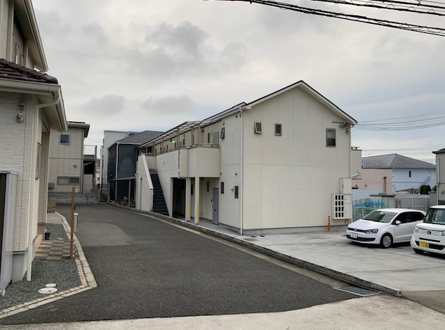 ハイツウエストの外観