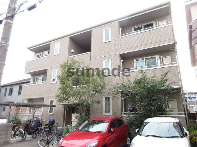 茨木市上中条２丁目のアパートの外観