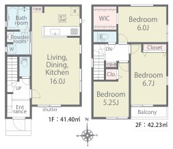 西東京市北原町1丁目　新築一戸建　西武新宿線　田無