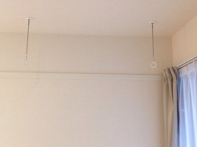 【その他】 | レオネクストレジデンス川崎 | 室内物干し金物。雨の日も安心です！