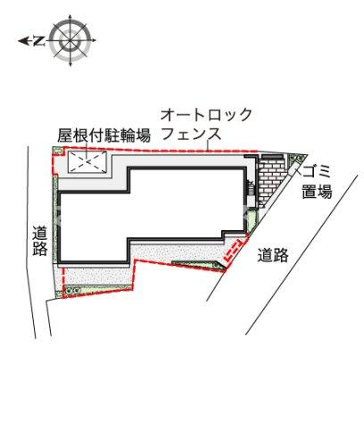 レオパレスシュークル【おとり物件なし】の区画図