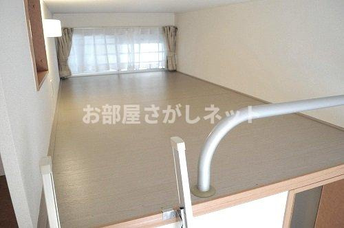 レオパレスマ・メゾン【おとり物件なし】の内装|ロフト、同タイプの部屋の写真です