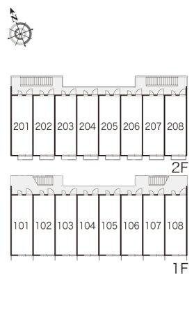 レオパレスマ・メゾン【おとり物件なし】の区画図