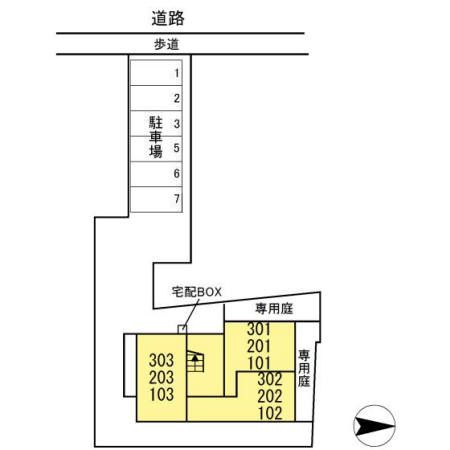アセットさちの区画図