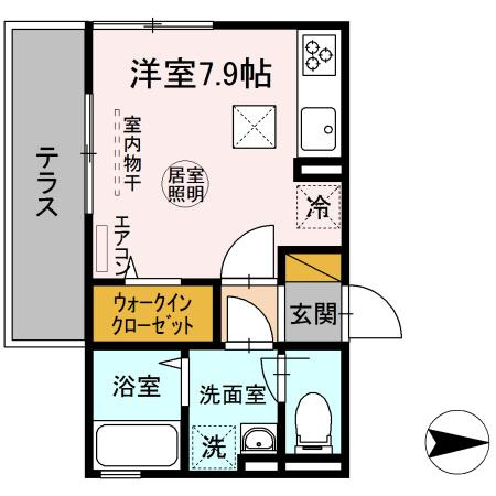 アセットさちの間取り