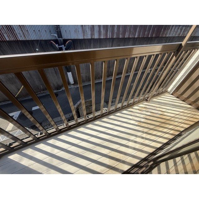 リブレス三角町戸建のバルコニー|陽当たり良好なバルコニーです