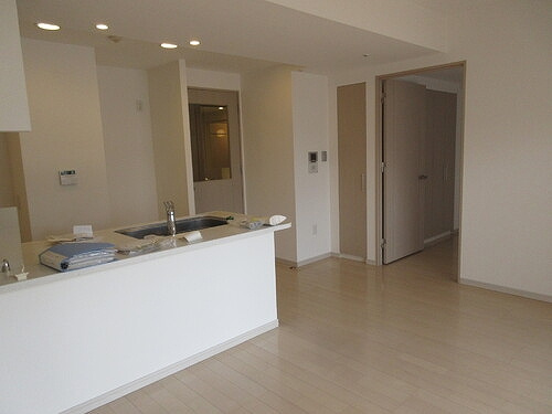 ライオンズ千葉寺ステーションフロントレジデンスの居間・リビング|ダイニングキッチン　※2025年3月撮影