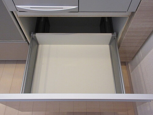 ライオンズ千葉寺ステーションフロントレジデンスのキッチン|キッチン収納　※2025年3月撮影